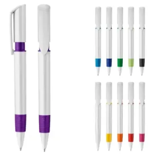 Ball pen S40 Grip hardcolour - LT87544 (gadzety reklamowe)